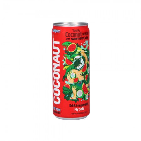 Coconaut GoHigher! 100 % kokosová voda s melónom 320 ml