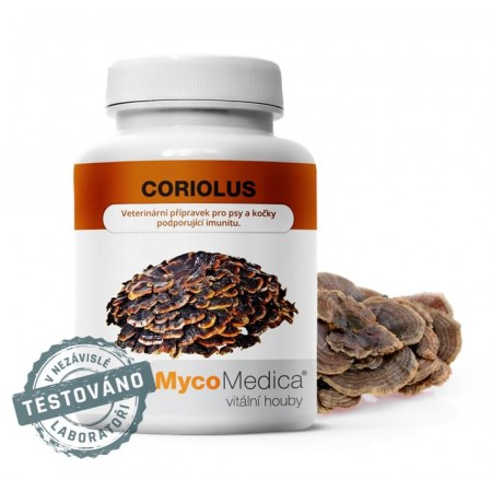 Coriolus 30% polysacharidov | MycoMedica 90kpsl