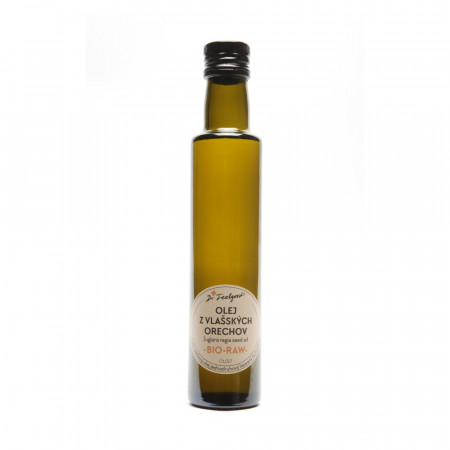 Olej z vlašských orechov BIO RAW 250 ml
