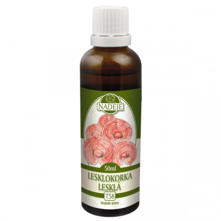 Lesklokôrovka obyčajná - Reishi 50ml, T58 - tinktúra z bylín