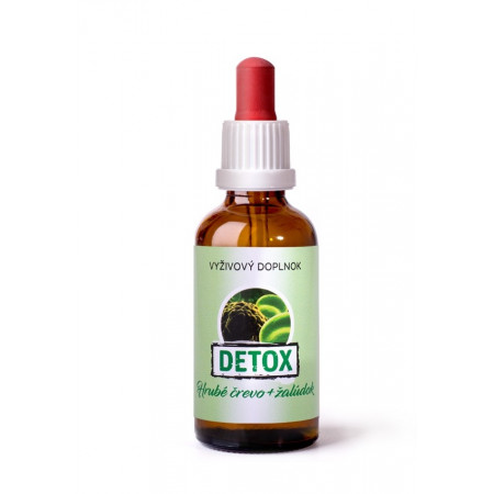 DETOX hrubé črevo + žalúdok 50ml