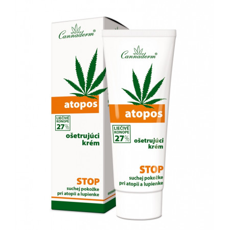 Cannaderm Atopos – ošetrujúci krém na atopiu a psoriázu 75 g