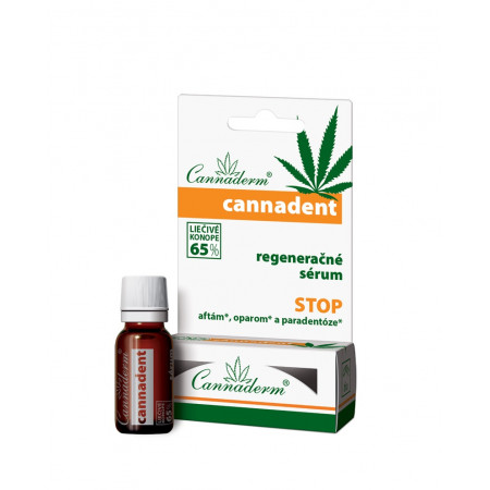 Cannaderm Cannadent – regeneračné sérum na afty a opary 5 ml