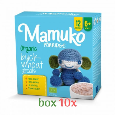 Mamuko bio detská kaša hnedá pohánka 240g