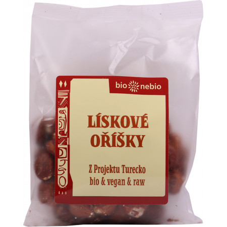 Bio lieskové oriešky JUMBO bio * nebio 100 g