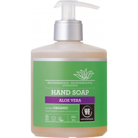 URTEKRAM Tekuté mydlo na ruky aloe vera 380ml BIO