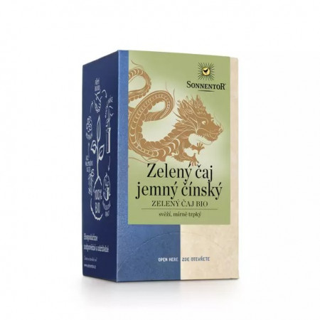 Zelený čaj - jemný čínsky, porciovaný BIO 27 g