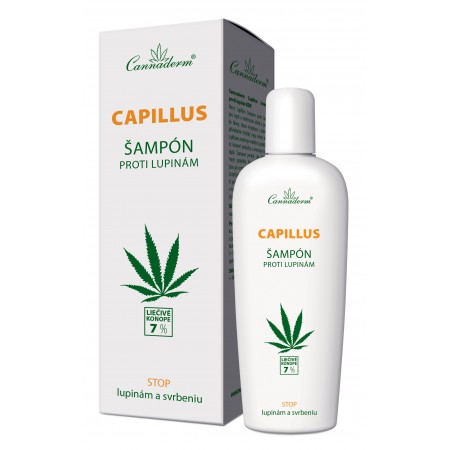Cannaderm Capillus – šampón proti lupinám 150 ml