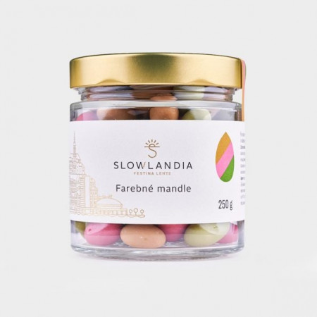 Farebné mandle 250g