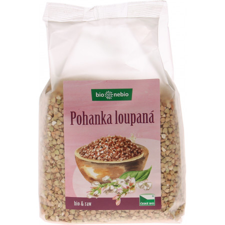 Bio pohánka lúpaná ČESKÉ BIO 400 g