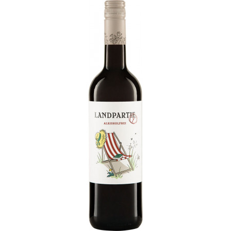 Bio červené víno nealkoholické Landpartie 0,75 l