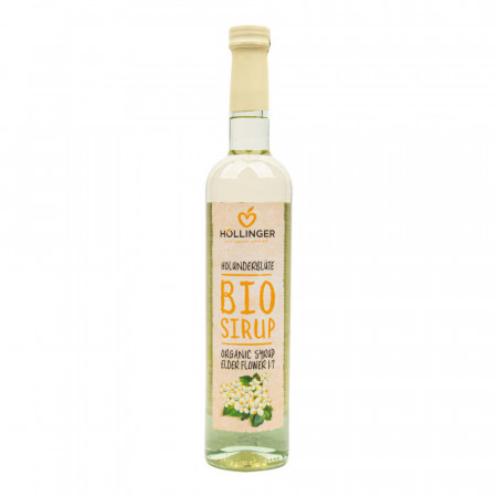 Sirup z kvetu bazy čiernej 500 ml BIO HOLLINGER