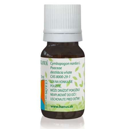 Citronelová silica, Srí Lanka 10 ml