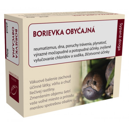 Borievka obyčajná plod, 80g