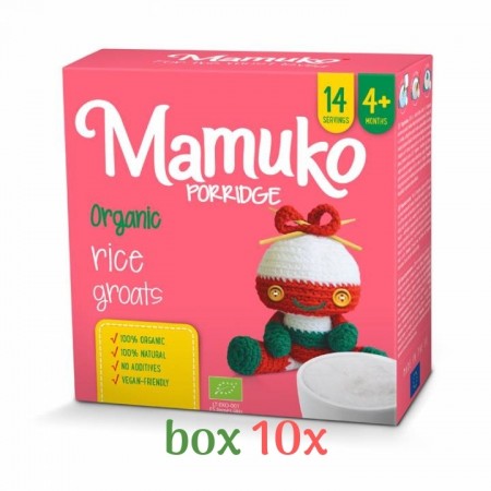Mamuko bio detská kaša ryža 240g (bal. 10 ks)