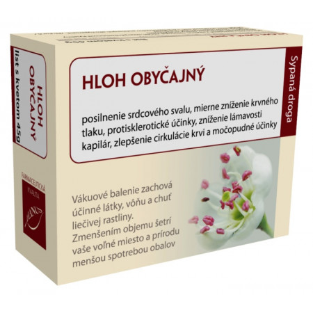 Hloh obyčajný list + kvet, 45 g