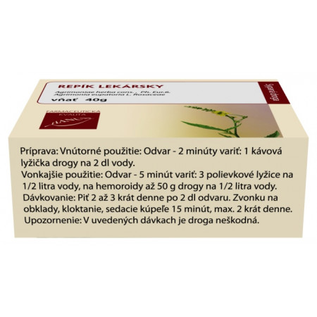 Repík lekársky vňať, 40 g