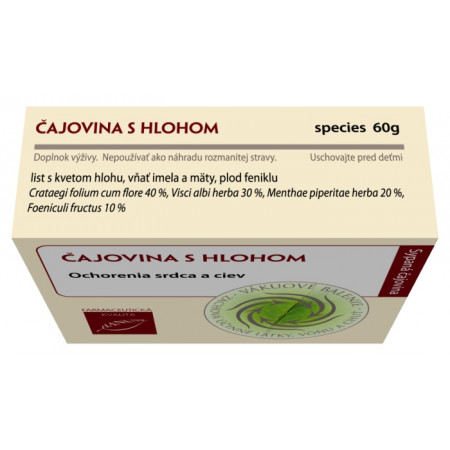 Čajovina s hlohom 60 g