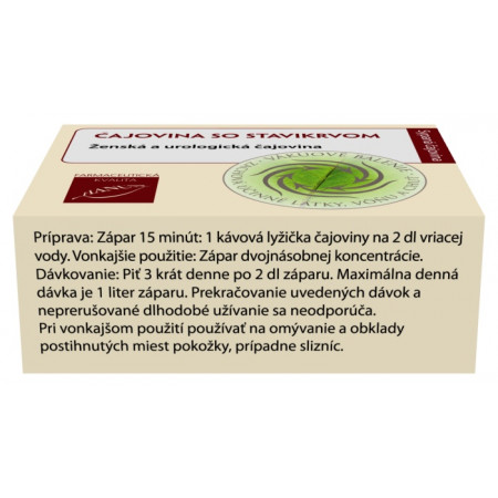 Čajovina so stavikrvom 40 g