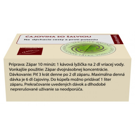 Čajovina so šalviou 40 g