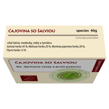 Čajovina so šalviou 40 g