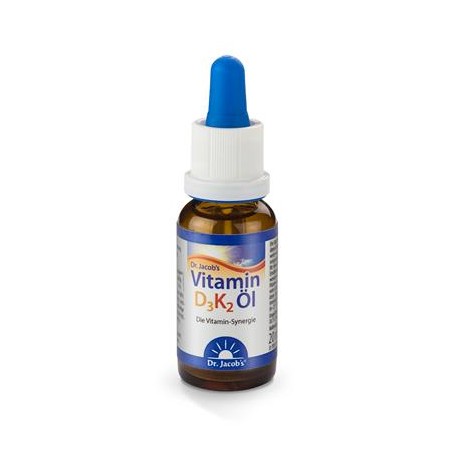Vitamín D3 FORTE kvapky 20 ml (600 dávok) zn. Dr. Jacob´s