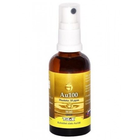Koloidné zlato Au100 10 ppm sprej 50 ml