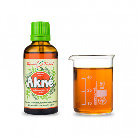 Akné Pokožka kvapky (tinktúra) 50 ml