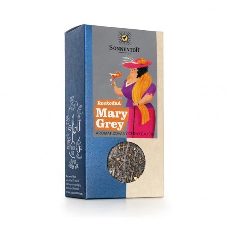 Rozkošná Mary Grey, aromatizovaný čierny sypaný čaj 90 g
