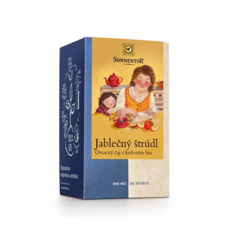 Jablčná štrúdľa, porciovaný čaj 45 g