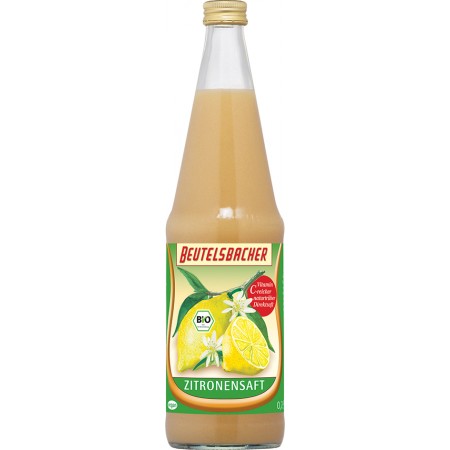 Bio citrónová šťava 100% Beutelsbacher 0,7l