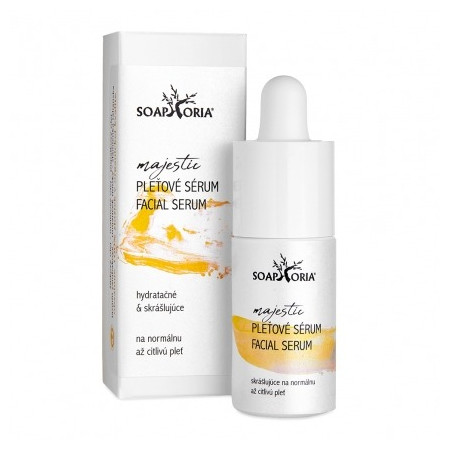 Organické skrášľujúce sérum na citlivú a normálnu pleť