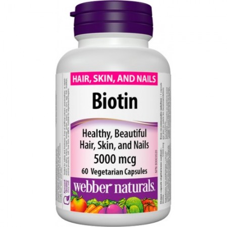 Biotin - vitamín B7 / H 5000 mcg 60ks