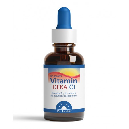 Vitamín DEKA v oleji kvapky 20ml Dr. Jacobs