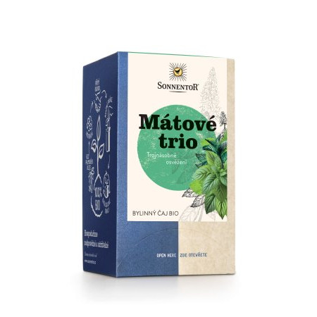 Mätové trio, porciovaný čaj BIO 21,6 g