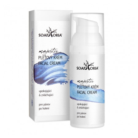 Upokojujúci & zvláčňujúci krém pre pánov po holení 50ml