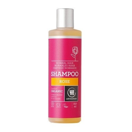 URTEKRAM Šampón ružový 250ml BIO