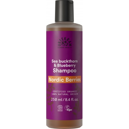 URTEKRAM Šampón Nordic Berries na poškodené vlasy 250ml BIO