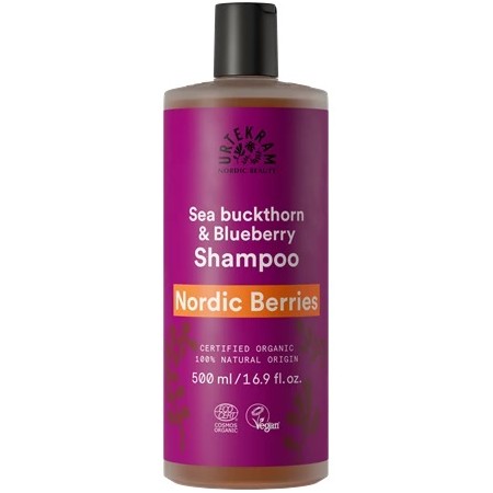URTEKRAM Šampón Nordic Berries na poškodené vlasy 500ml BIO