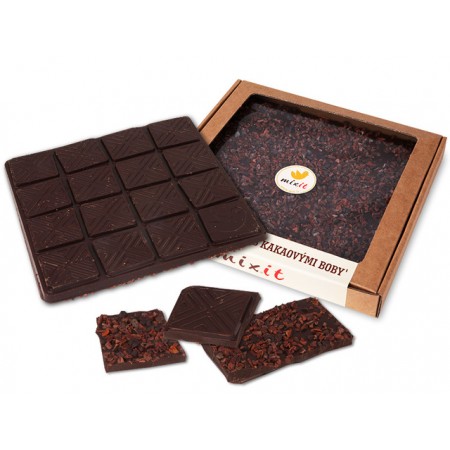 Čokoláda 'Horká s kakaovými bôbmi' 250g