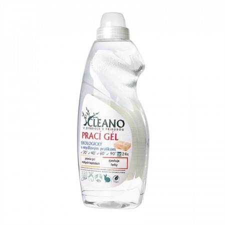 Prací gél, ekologický s mydlovým práškom 1,5l