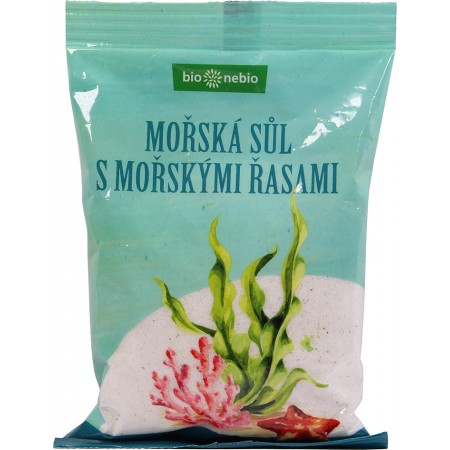 Morská soľ jódovaná morskými riasami bio * nebio 500 g