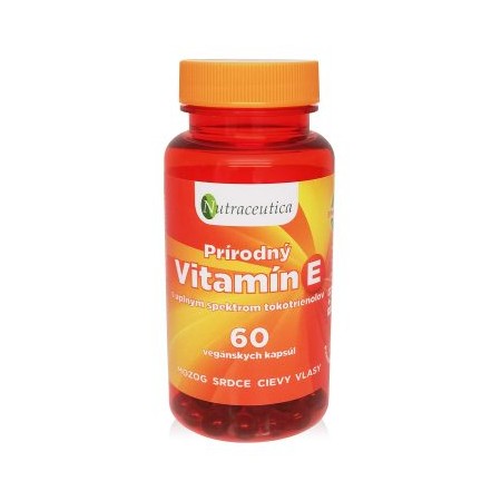 Prírodný vitamín E s úplným spektrom tokotrienolov 60ks