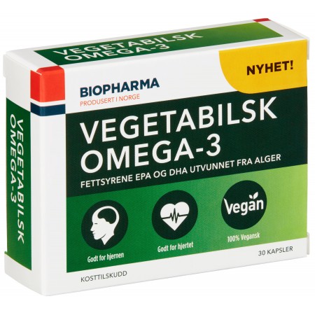 Vegetabilsk Omega-3 30 ks