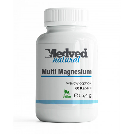 Magnesium multi 60 kapsúl Medved natural