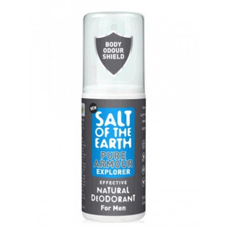 Dezodorant sprej Soľ Zeme Pure Armour - pánsky - 100ml