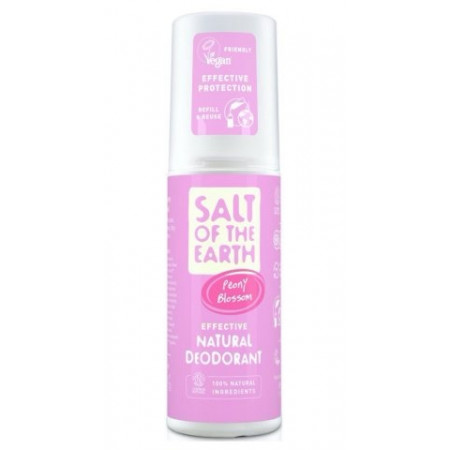 Dezodorant sprej Soľ Zeme Peony Blossom - 100ml