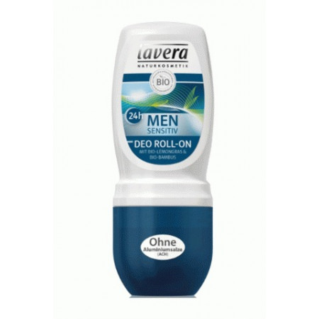 Osviežujúci Deo roll-on 24 h Men Sensitiv - 50ml