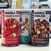 Zachrumkajte si s GRANOLOU medové kúsky dozlata upečených ovsených vločiek bez lepku spolu s s tým najlepším ovocím, orieškami …

Chrumkavá granola Piňa Colada, maliny a mandle, čokoláda🍫, 
príďte si vybrať ☝️

#granola #pinacolada #malinymandle #cokolada #obchodbio